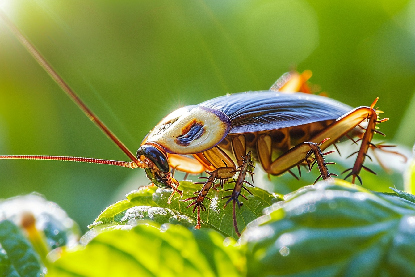 Les habitudes alimentaires des blattes de jardin